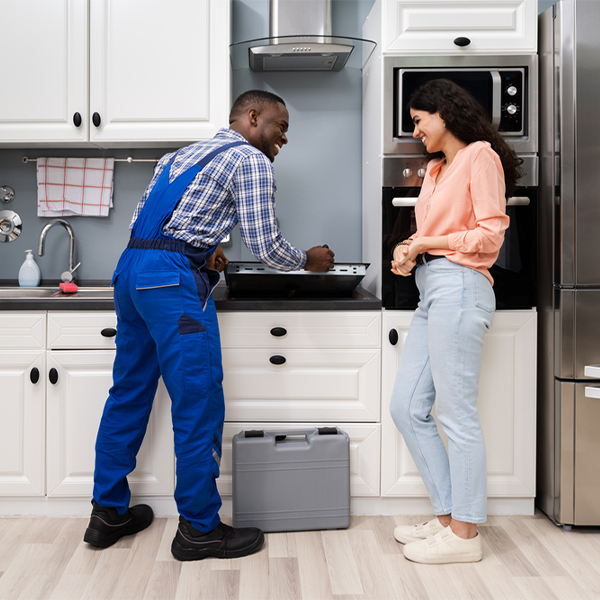 how long does it typically take to complete cooktop repair services in Centertown Tennessee